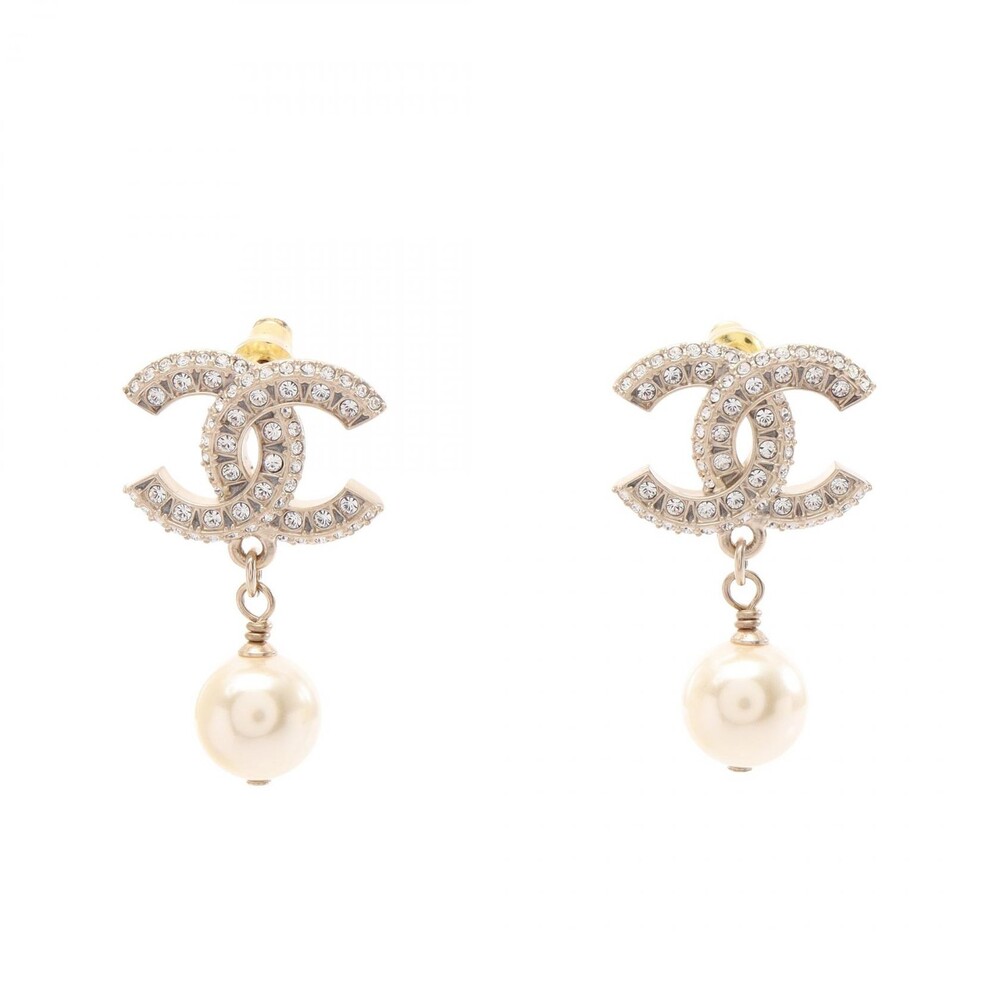 Chanel Coco Mark Pierced Earrings Gp #321230C10B